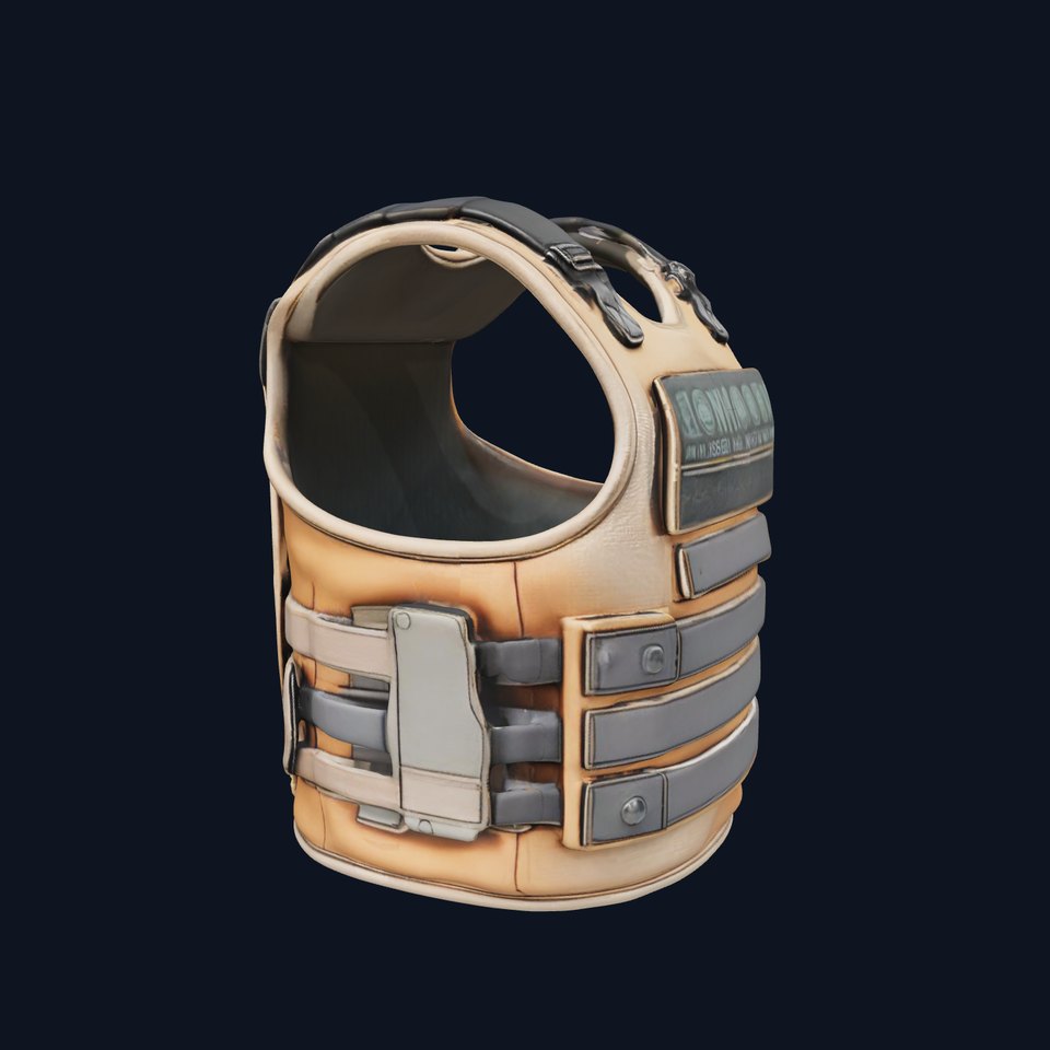 Tactical Vest D Model Pack